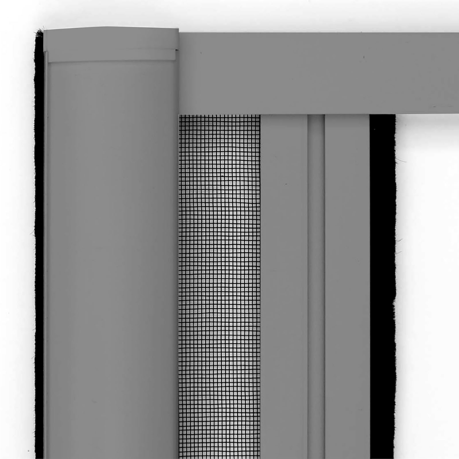 Magnet-Fliegengitter Tür 160x210 Cm – Insektenschutz Für Balkontüren, Ohne Bohren, Mit Klettband